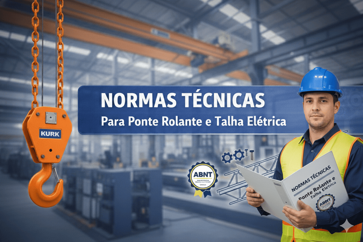 norma técnica para ponte rolante e talha